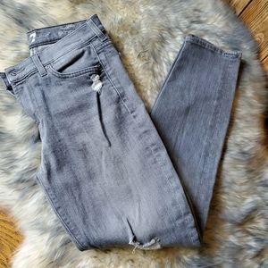 ❤ 7 For All Mankind skinny jeans